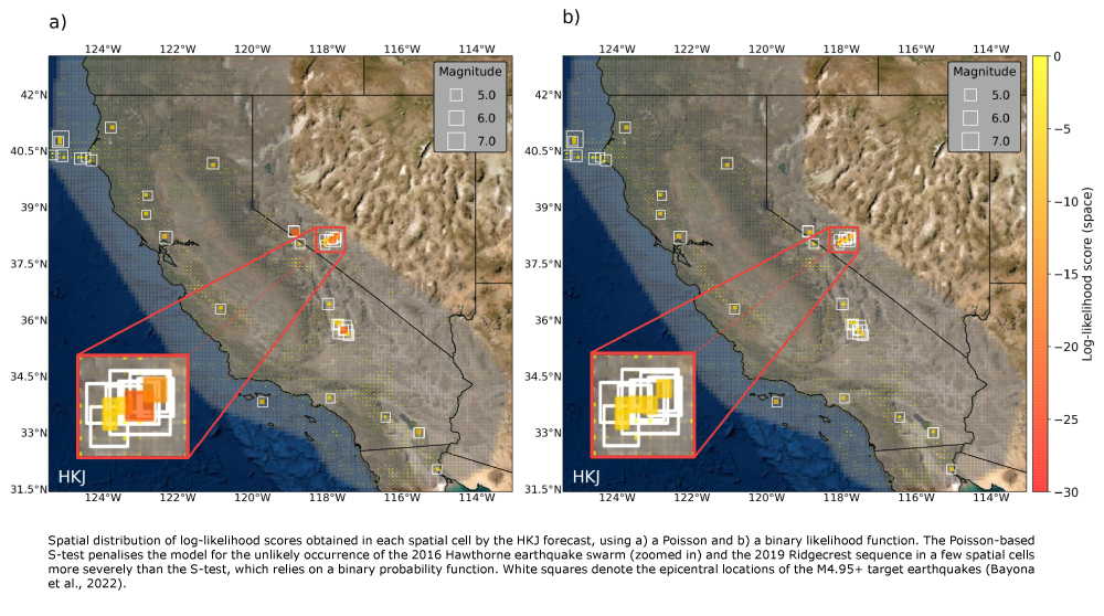 Prospective evaluation of multiplicative hybrid earthquake forecasting models in California 